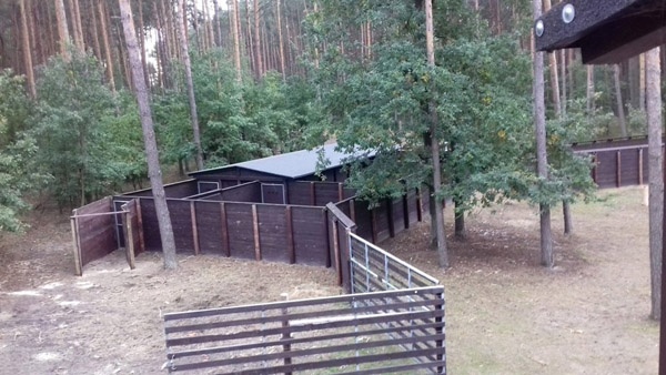 sistemi di recinzione costruzione di allevamenti di cervi servizio completo di recinzione di grandi aree Polonia